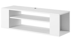 Szafka RTV Wall 100 cm Biały HOMEBOOK
