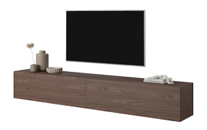 Szafka RTV Bisira 200 cm Orzech HOMEBOOK