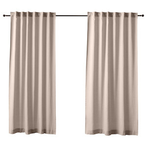 Komplet dwóch firan Zibal Cosmonova by Maciej Zień 140x270 cm brązowy Wyprzedaż