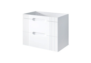 Szafka pod umywalkę Bridner 80 cm biała Wyprzedaż