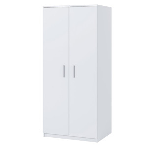 Szafa Rinker dwudrzwiowa Biały HOMEBOOK