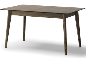 Stół rozkładany Plot 145-220x85 cm dąb ciemny