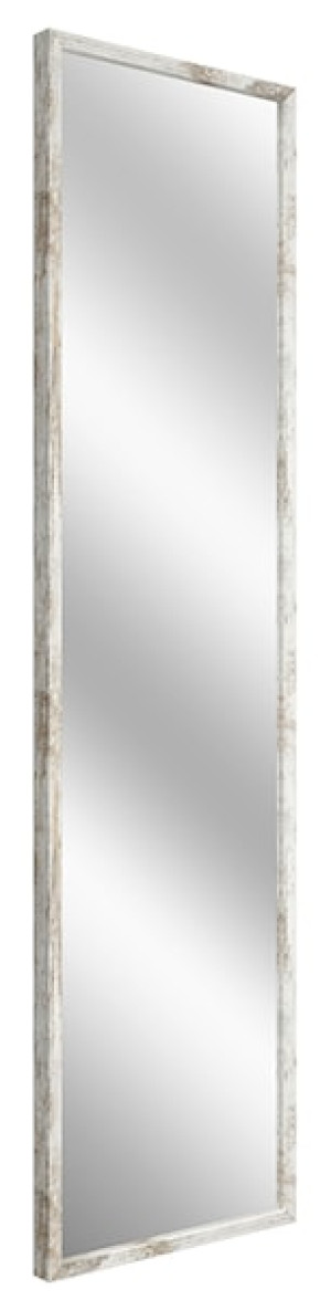 Lustro ścienne Criengly 122x32 cm shabby Wyprzedaż