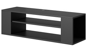 Szafka RTV Wall 100 cm Czarny HOMEBOOK