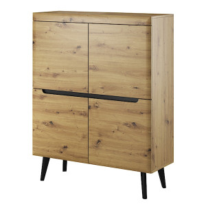 Komoda czterodrzwiowa Livinella dąb Artisan HOMEBOOK