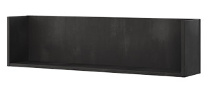 Półka wisząca Teen Flex 100 cm Raw steel HOMEBOOK