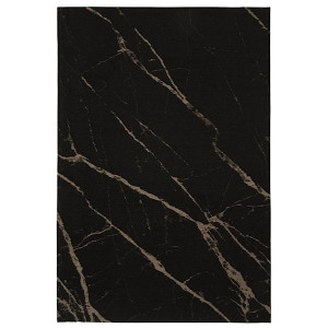 Dywan łatwoczyszczący Kerven czarno-złoty 160/230 HOMEBOOK