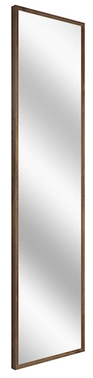 Lustro ścienne Dalone 142x37 cm ciemny dąb Wyprzedaż