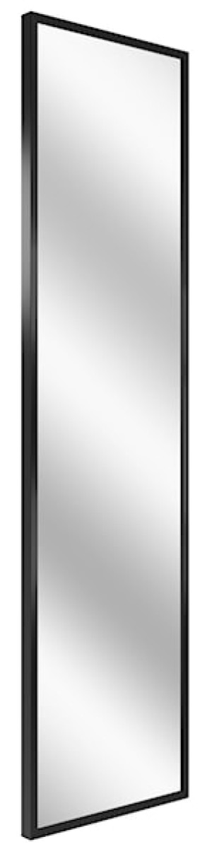 Lustro ścienne Dalone 142x37 cm czarne Wyprzedaż