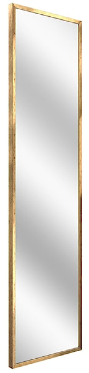 Lustro ścienne Dalone 142x37 cm stare złoto Wyprzedaż
