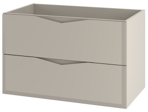Szafka łazienkowa Delica 80 cm szary beż