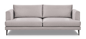 Sofa dwuosobowa Dragato beżowy welur HOMEBOOK