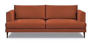 Sofa dwuosobowa Dragato miedziany welur HOMEBOOK