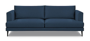 Sofa trzyosobowa Dragato granatowy welur HOMEBOOK