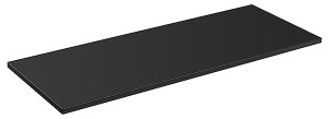 Blat łazienkowy Temirni 120 cm czarny Wyprzedaż