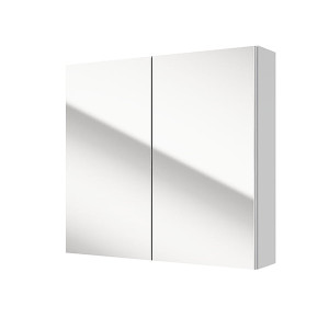 Szafka łazienkowa Stouq wisząca podwójna z lustrem 65x60 cm HOMEBOOK