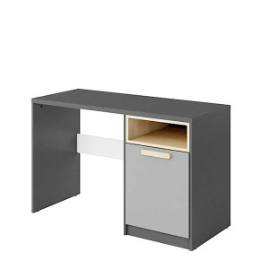 Biurko nowoczesne Pok 120x50 cm z zamykaną szafką HOMEBOOK