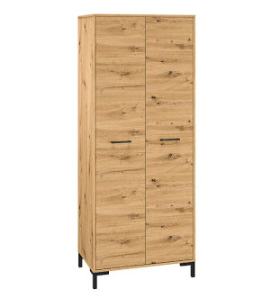 Szafa Ballarti dwudrzwiowa Ballarti 80 cm Dąb artisan HOMEBOOK