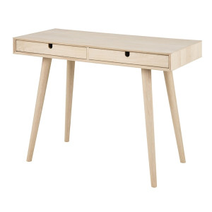 Biurko Kastav 100x45 cm z dwiema szufladami HOMEBOOK