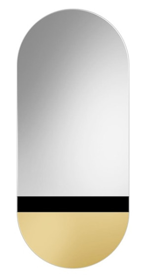 Lustro Fusion złote 60x125 cm