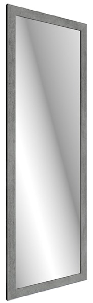 Lustro ścienne Gahtion 127x47 cm beton Wyprzedaż