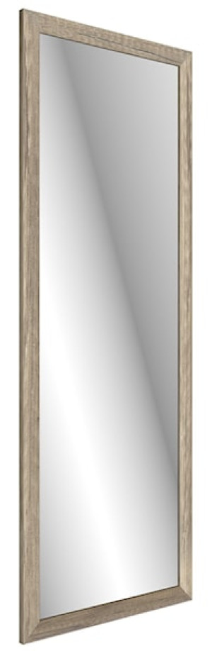 Lustro ścienne Gahtion 127x47 cm brązowe Wyprzedaż