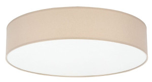 Plafon Harnalls średnica 60 cm beżowy Wyprzedaż