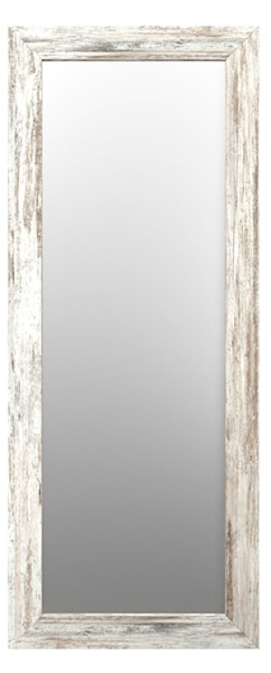 Lustro ścienne Hausly 148x56 cm shabby Wyprzedaż