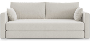 Kanapa rozkładana trzyosobowa Avolia kremowa plecionka Wyprzedaż