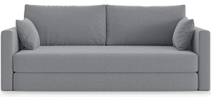 Kanapa rozkładana trzyosobowa Avolia szara plecionka Wyprzedaż