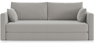 Kanapa rozkładana trzyosobowa Avolia szarobeżowa plecionka Wyprzedaż