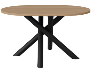 Stół owalny Fjorn 138x100 cm dąb lindberg Wyprzedaż