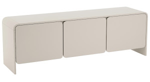 Szafka RTV trzydrzwiowa Lummo 156 cm kaszmir