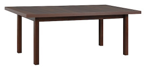 Stół drewniany do jadalni rozkładany Fulime 200-280x100 cm orzech