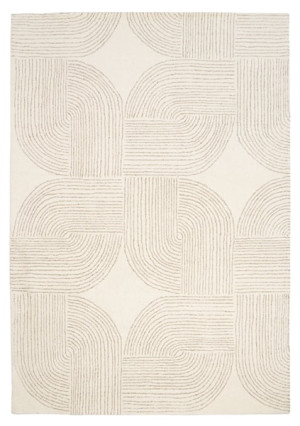 Dywan wełniany Ornate 200x300 cm beżowy