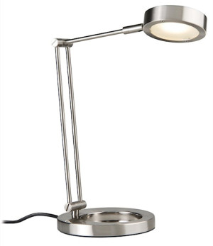 Lampka na biurko Zed LED srebrna Wyprzedaż