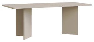 Stół do jadalni Qubeo 204x90 cm kaszmir