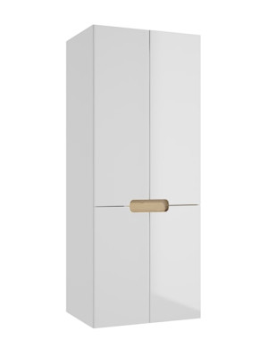 Szafka łazienkowa wisząca Saeli czterodrzwiowa 60x150x44 cm Wyprzedaż