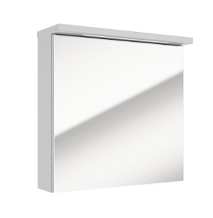 Szafka łazienkowa wisząca Stouq 61x60x20 cm lustrzana biała LED Wyprzedaż