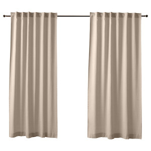 Komplet dwóch firan Zibal Cosmonova by Maciej Zień 140x270 cm szarobrązowy Wyprzedaż