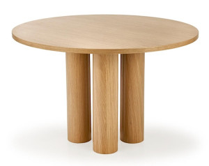 Stół okrągły Divisolity średnica 120 cm dąb naturalny