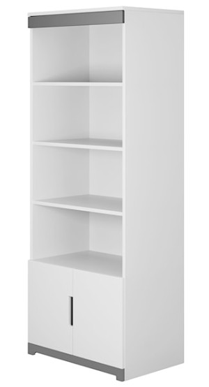 Regał dziecięcy Brannigan biały HOMEBOOK