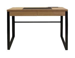 Biurko Filtive 100x50 cm dąb sonoma/czarne