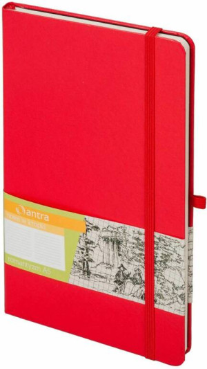 Czerwony notes A5