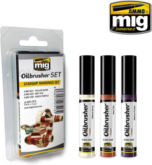 Ammo: Oilbrusher Set - Starship Markings Set