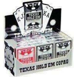 Karty do gry Texas Hold'm Poker czarny CARTAMUNDI