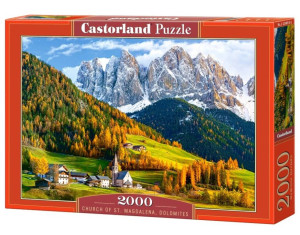 Puzzle 2000. Kościół św. Magdaleny, Dolomity