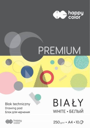 Blok techniczny A4, 10 arkuszy
