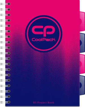Kołobrulion B5 Coolpack 100 kartek gradient frape