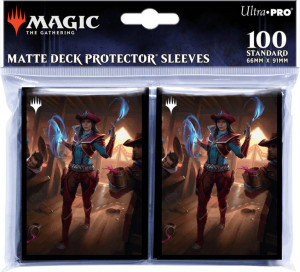 Ultra-Pro: Magic the Gathering - Outlaws of Thunder Junction - Matte Deck Protector Sleeves - Stella Lee, Wild (100 szt.)